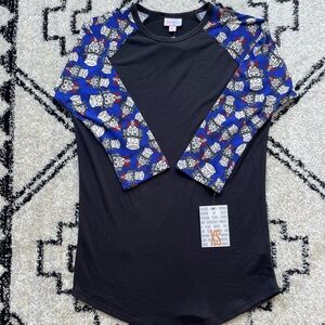LulaRoe Raglan Tee NWT